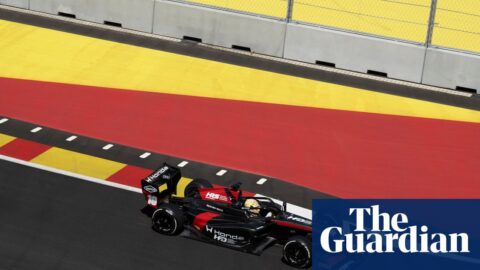 Taito Kato of ART Grand Prix drives during the second day of official Formula 3 testing at the Madring circuit